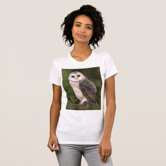 Barn Owl T-Shirt (Voorkant volledig)