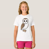 Barn Owl T-shirt (Voorkant volledig)