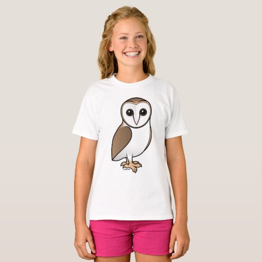 Barn Owl T-shirt (Voorkant volledig)