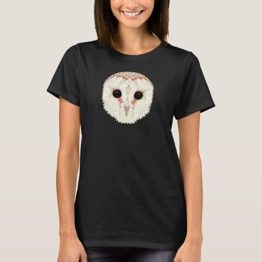 Barn Owl T-shirt voor vrouwen (Voorkant)