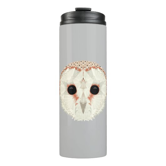 Barn Owl Thermal Travel Tumbler Thermosbeker (Voorkant)