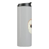 Barn Owl Thermal Travel Tumbler Thermosbeker (Gedraaid links)