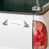 Barn Owl Thunder_Cove Bumpersticker (Op Truck)