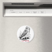 Barn Owl Thunder_Cove Magneet (Insitu (Vaatwasser))