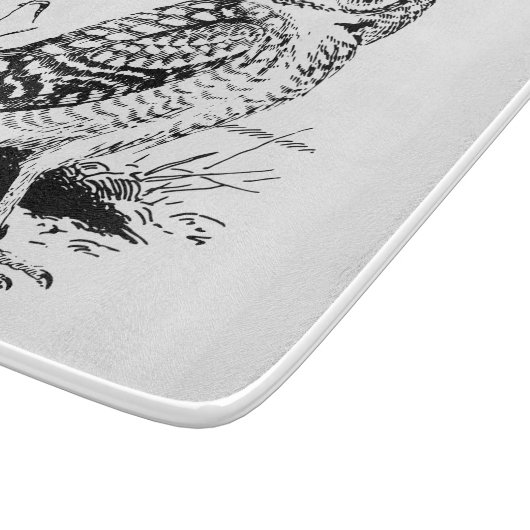Barn Owl Thunder_Cove Snijplank (Hoek)