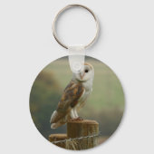 Barn Owl-toets Sleutelhanger (Voorkant)