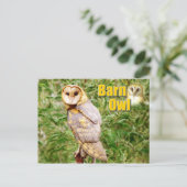 Barn Owl (Tyto alba) Briefkaart (Staand voorkant)