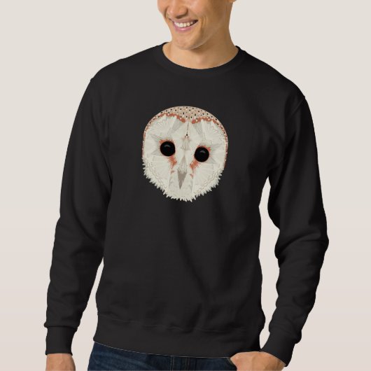 Barn Owl Unisex Sweatshirt (Voorkant)