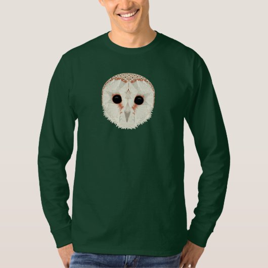 Barn Owl Unisex T-shirt (Voorkant)