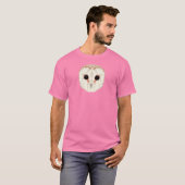 Barn Owl Unisex T-shirt (Voorkant volledig)