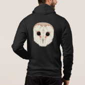 Barn Owl Unisex Zip Hoodie (Achterkant)