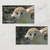 Barn Owl Visitekaartje (Voorkant / Achterkant)