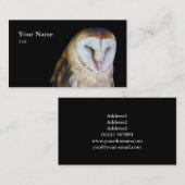 Barn Owl Visitekaartjes (Voorkant / Achterkant)