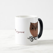 Barn Owl Whimsical Land Magische Mok (Voorkant rechts)