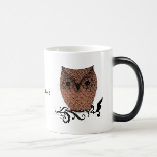 Barn Owl Whimsical Land Magische Mok