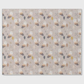 Barn Owls Arrows en Feathers Cadeaupapier (Vlak)