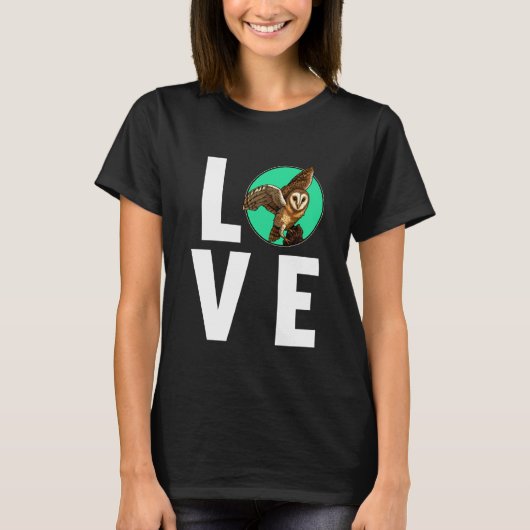 Barn Owls Barn Owl 1 T-shirt (Voorkant)