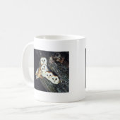 Barn Owls in a Tree Koffiemok (Voorkant links)
