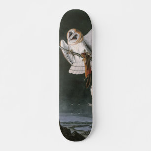 Barn Owls, the Birds of America John James Audubon Persoonlijk Skateboard