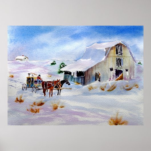 Barn Painting Poster (Voorkant)