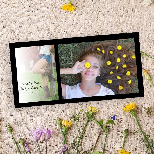 Barn Party Sweet 16 Birthday Save the Date