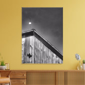 Barn Peak Tegen de hemel Canvas Afdruk (Insitu (Woonkamer))