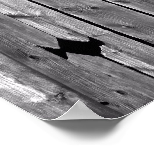 Barn Peak Tegen de hemel Poster (Hoek)