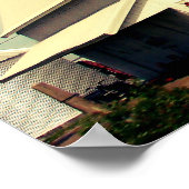 Barn Quilt en Corn Faux Poster (Hoek)