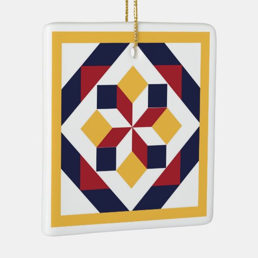 Barn Quilt Ornament (Rechts)