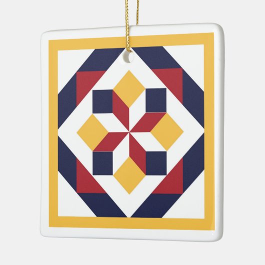 Barn Quilt Ornament (Links)