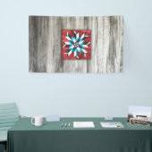 Barn Quilt Star 1 Spandoek (Beurs)