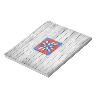 Barn Quilt Star 2 Notitieblok