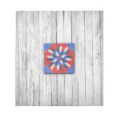 Barn Quilt Star 2 Notitieblok (Voorkant)
