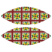 Barn Quilt Star 8-patroon American Football (Panelen)