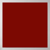 Barn Red (solid color)  Poster (Voorkant)