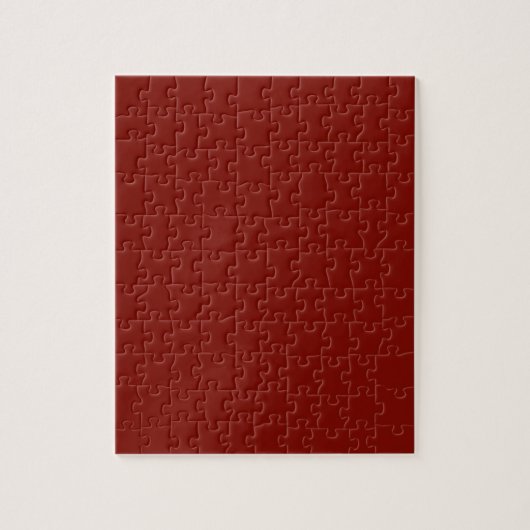 Barn Red (vaste kleur) Legpuzzel (Verticaal)