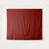 Barn Red (vaste kleur) Wandkleed (Voorkant (horizontaal))