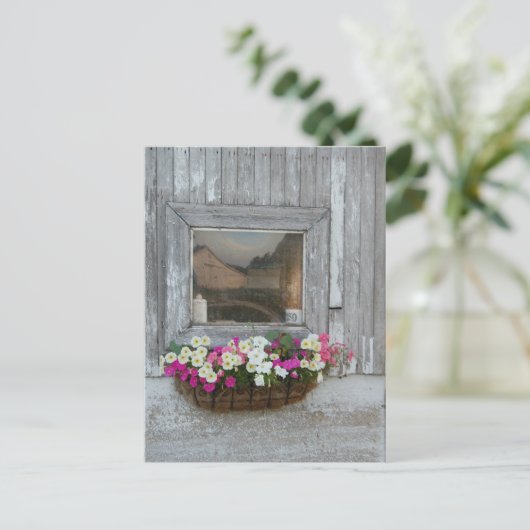 Barn Reflection Briefkaart (Staand voorkant)