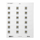 Barn Reflections Etiket (Full Sheet)