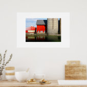 Barn Reflections Poster (Keuken)