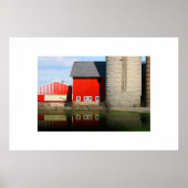 Barn Reflections Poster (Voorkant)