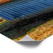 Barn Rural Boerderij Life Scene Poster Print (Hoek)