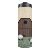 Barn Sheep Thermal Tumbler Thermosbeker (Voorkant)