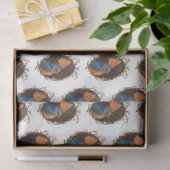 Barn Slik met vlinderpapier Tissuepapier (Geschenk)