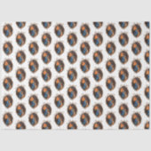 Barn Slik met vlinderpapier Tissuepapier (Voorkant)