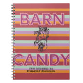 barn snoep journal notitieboek (Voorkant)