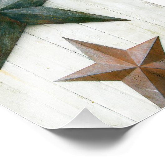 Barn Stars Foto Afdruk (Hoek)