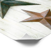 Barn Stars Foto Afdruk (Hoek)