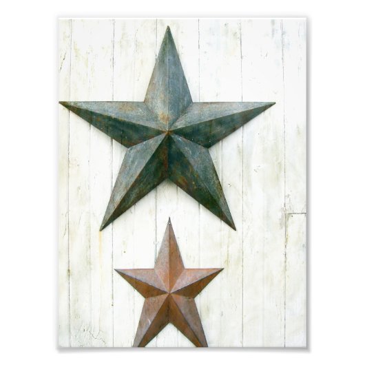 Barn Stars Foto Afdruk (Voorkant)
