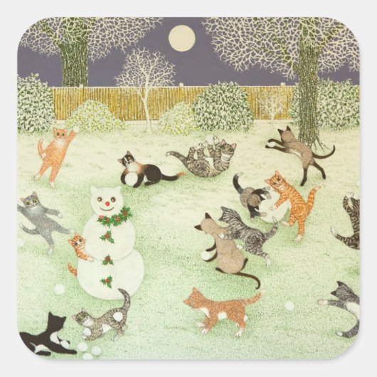 Barn Storming 2011 Vierkante Sticker (Voorkant)